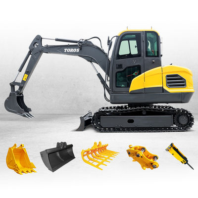 품질  Powerful 1.2Ton Mini Hydraulic Excavator With 1200mm Track Length 공장