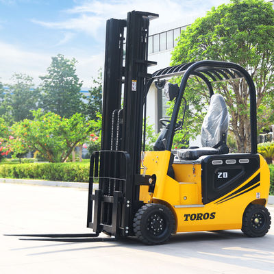 품질  Full Stacker Mini 2 Tonne  Electric Forklift Truck Mobile For Industrial 공장