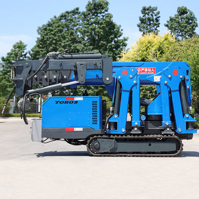 주문 16m 최대 들어올림 높이 스파이더 크롤러 크레인 360도 회전 CE 인증 online manufacture