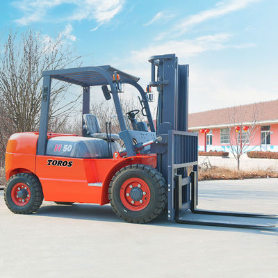 품질  Heavy Lifting 2-3 Ton Diesel Forklift 3-4 Meters Overall Length 공장