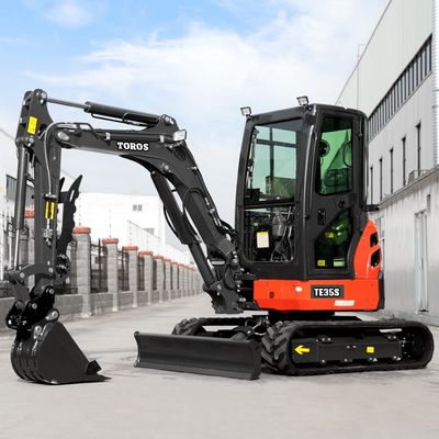 품질  Toros  3.5 Ton Mini Excavator With Kubota Engine Micro Digger Mult Functions bagger 공장