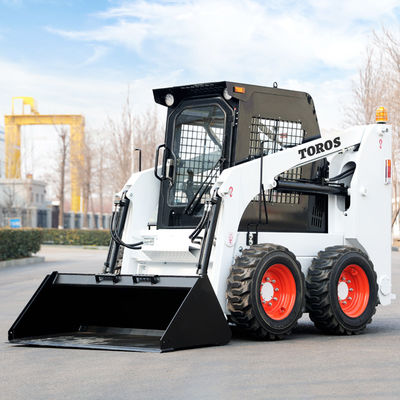 CE 500kg-1200kg 수압 휠 로더 앞쪽 끝 작은 관절 로더