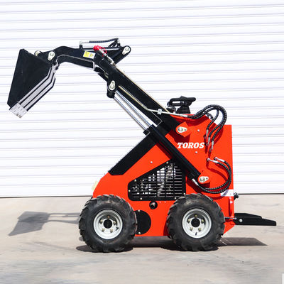 조경 프로젝트 25-35Hp 엔진을 갖춘 미니 스키드 스티어 트랙 로더