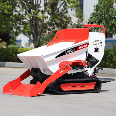 500-800KG 고무 트랙 미니 덤퍼 디젤 엔진