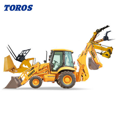TOROS 다목적 미니 백호 로더 기계 1톤 2톤 3톤