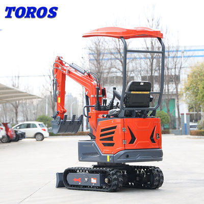 상업용 1.2 톤 발굴기 수압 소 크롤러 발굴기 20hp