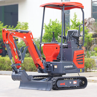 상업용 1.2 톤 발굴기 수압 소 크롤러 발굴기 20hp