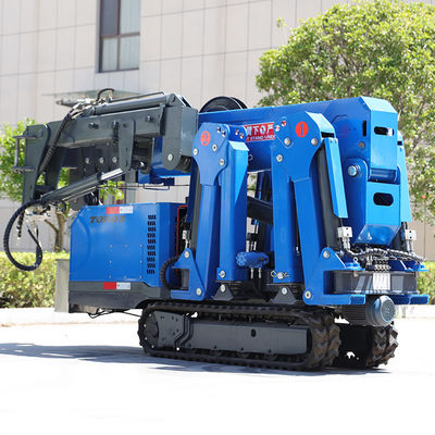 상업용 블루 소 크롤러 스파이더 크레인 8000KG 간편한 조작