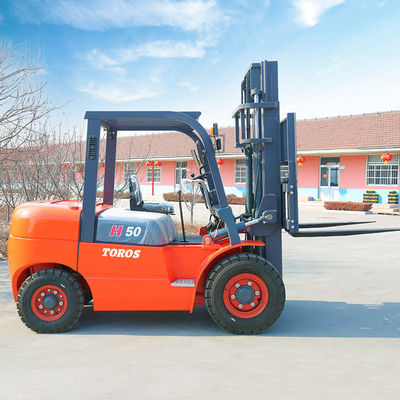 안전 3500kg 디젤 가동 포크 리프트