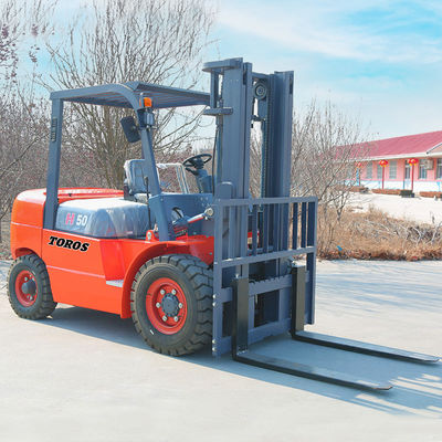 안전 3500kg 디젤 가동 포크 리프트