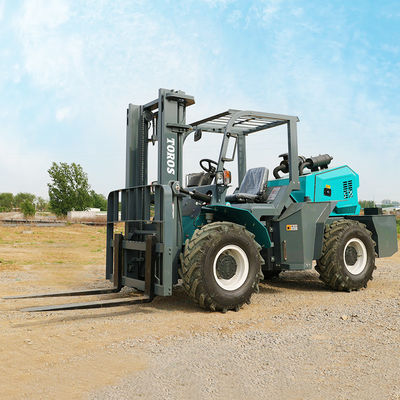 EPA 5톤 거친 지형 포크리프트 4wd