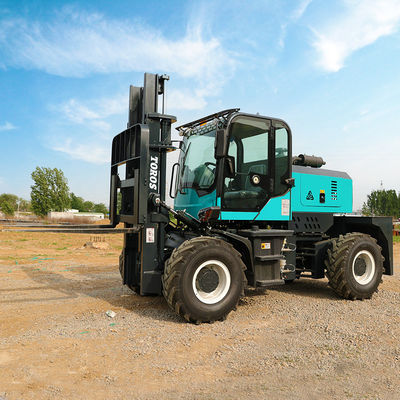 EPA 5톤 거친 지형 포크리프트 4wd
