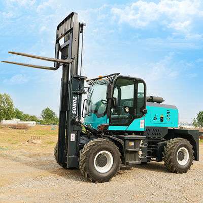 EPA 5톤 거친 지형 포크리프트 4wd