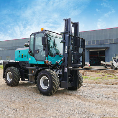 EPA 5톤 거친 지형 포크리프트 4wd