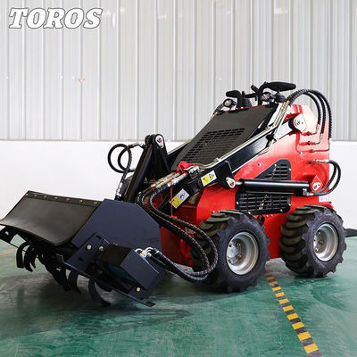 OEM 에너지 효율적인 작은 스키드 스티어 장비에 서 2-4Mph 이동 속도
