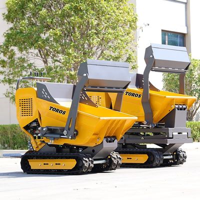정원 500kg 트랙 덤퍼 소규모 소음