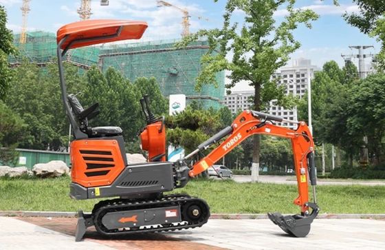 미니 굴삭기 1200kg 작동 중량, Kubota 엔진