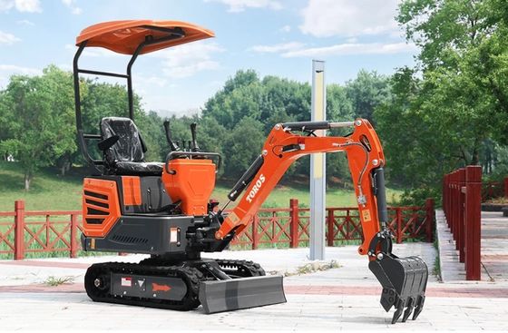 미니 굴삭기 1200kg 작동 중량, Kubota 엔진