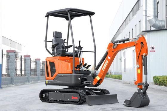 미니 굴삭기 1600kg 작동 중량, Kubota 엔진